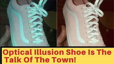 green and grey shoe or pink fake|why do people see pink shoes.